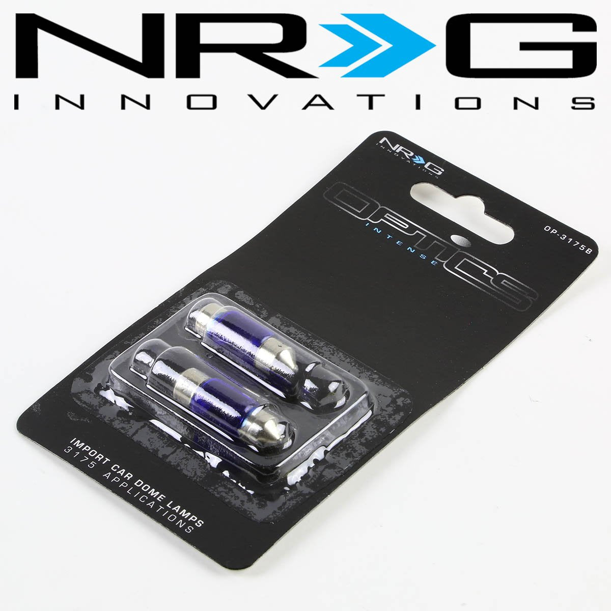 NRG Innovations, 31mm 3175 6428 Interior Light Bulbs - Blue - OP-3175B