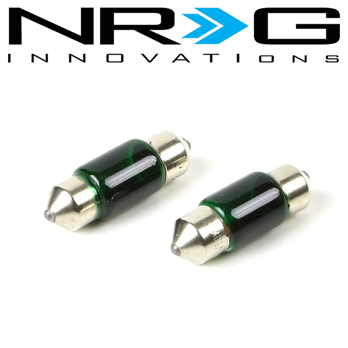 NRG Innovations, 31mm 3175 6428 Interior Light Bulbs - Green - OP-3175G