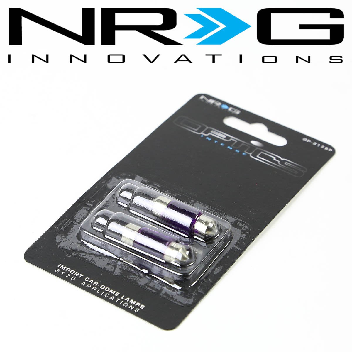 NRG Innovations, 31mm 3175 6428 Interior Light Bulbs - Purple - OP-3175P