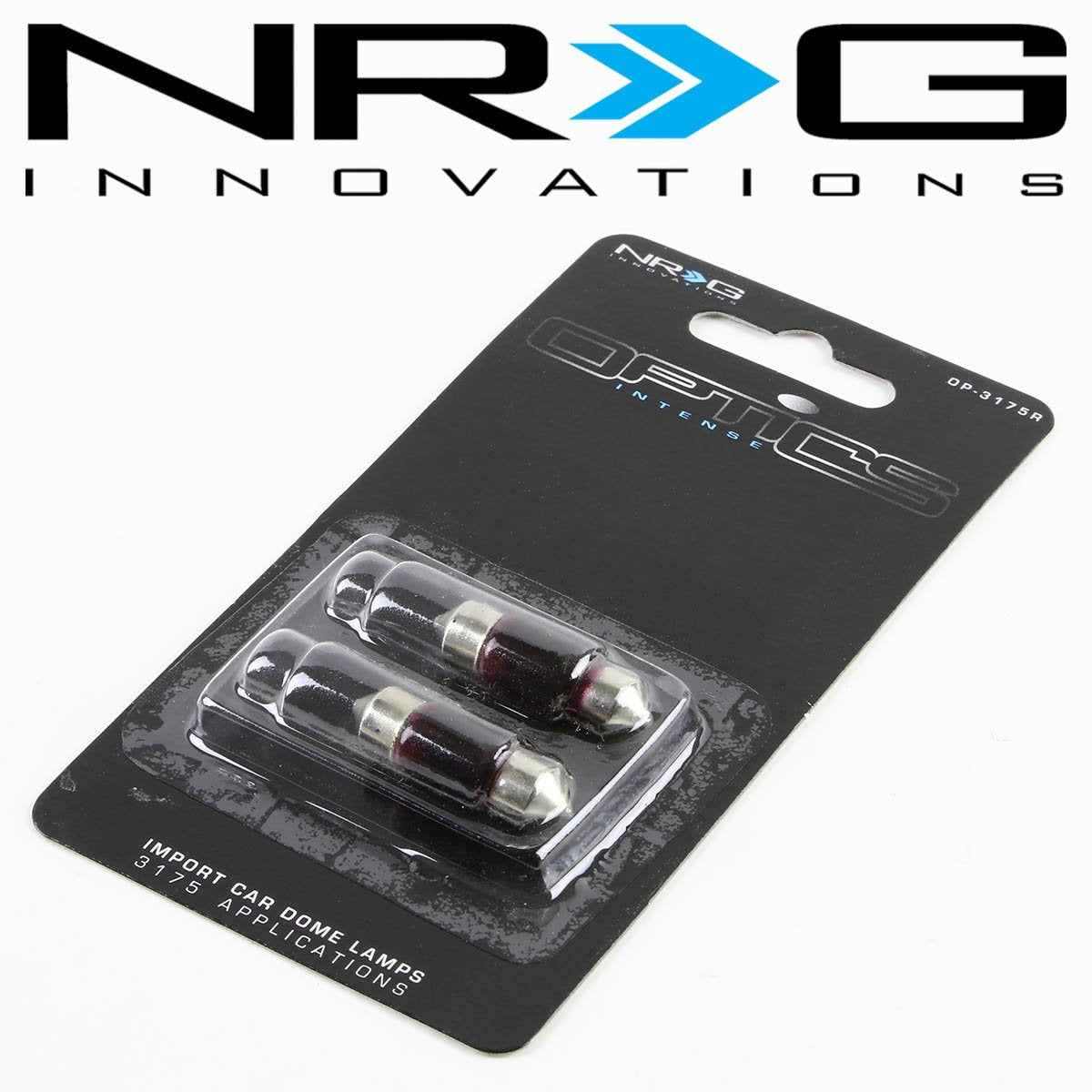 NRG Innovations, 31mm 3175 6428 Interior Light Bulbs - Red - OP-3175R