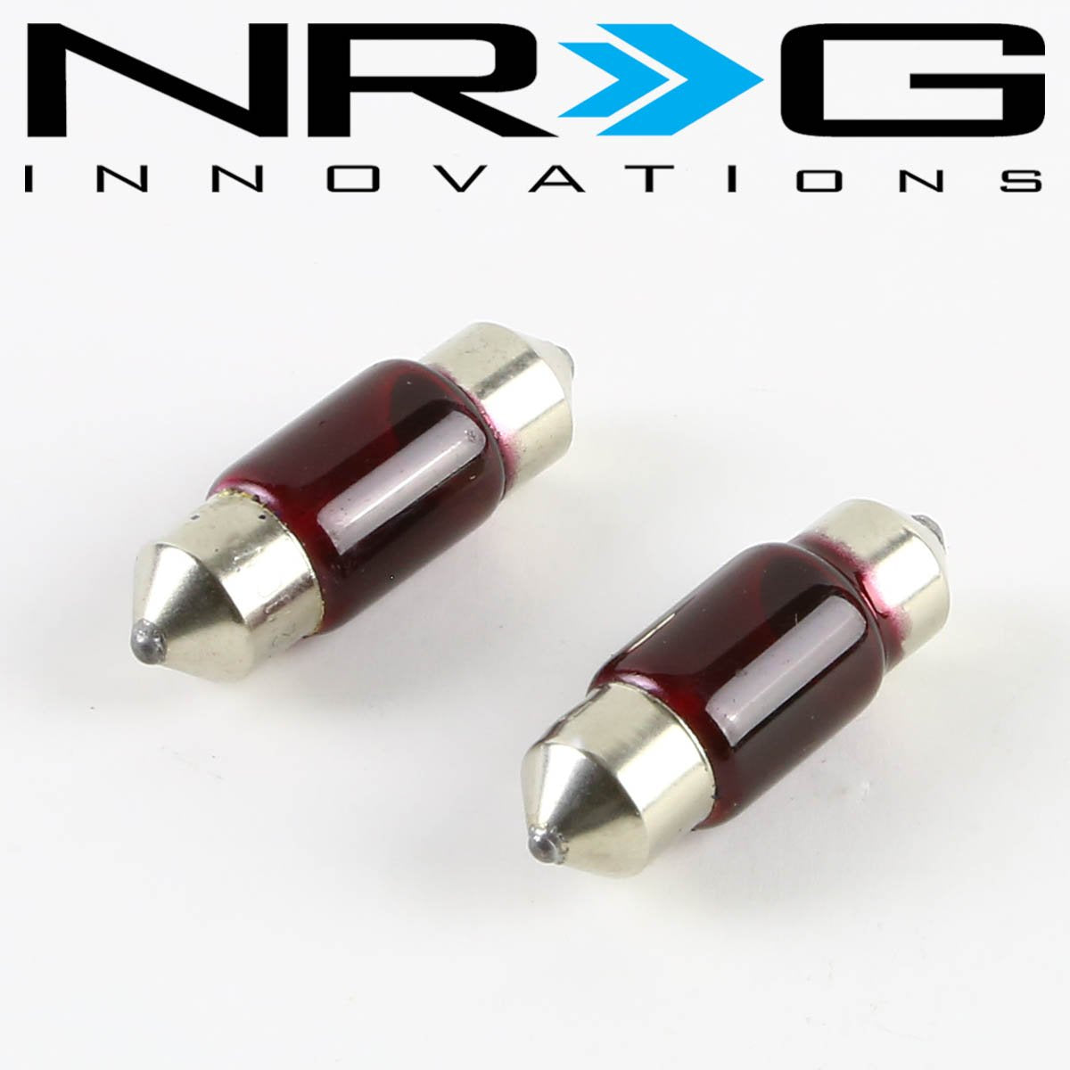 NRG Innovations, 31mm 3175 6428 Interior Light Bulbs - Red - OP-3175R