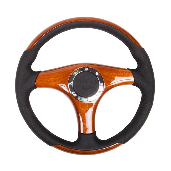 NRG Innovations, 350mm Classic Wood Grain Steering Wheel - ST-055