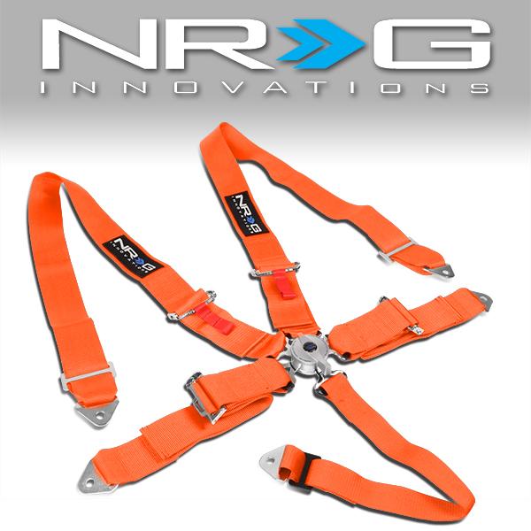 NRG Innovations, 5-Point 3 in. Width Seat Belt Harness w/Cam-Lock Buckle - SBH-R6PCOR