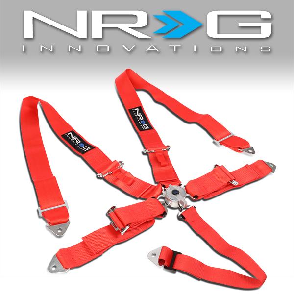 NRG Innovations, 5-Point 3 in. Width Seat Belt Harness w/Cam-Lock Buckle - SBH-R6PCRD