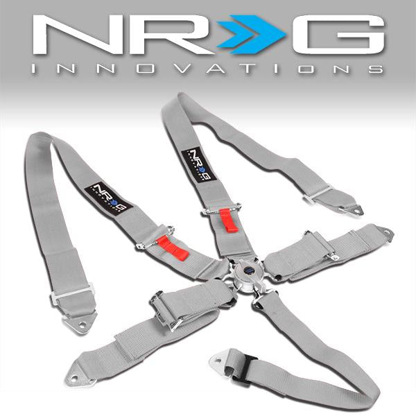 NRG Innovations, 5-Point 3 in. Width Seat Belt Harness w/Cam-Lock Buckle - SBH-R6PCSL