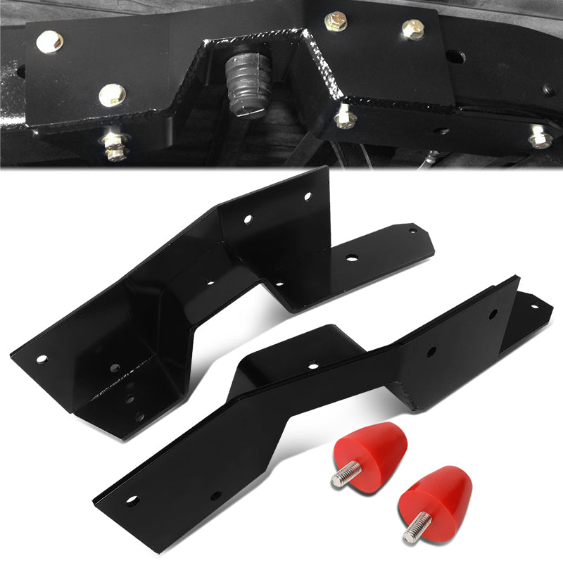 J2 Engineering, 63-72 Chevy C10 GMC C15 C1500 Pickup Rear Axle Lowering C-Notch Bracket