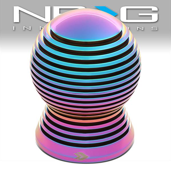 NRG Innovations, 65mm Tall Heat Sink Spheric Aluminum Shift Knob [A Variety of Color Options]