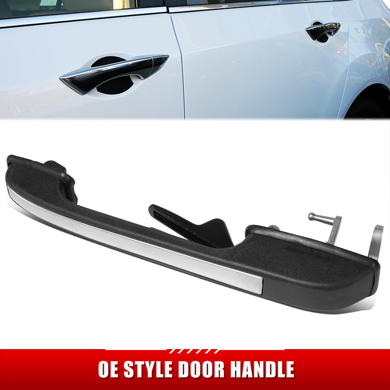 CAAP, 82-91 Audi 100 200 5000 Quattro Sedan Rear Driver Side Exterior Door Handle (Textured)