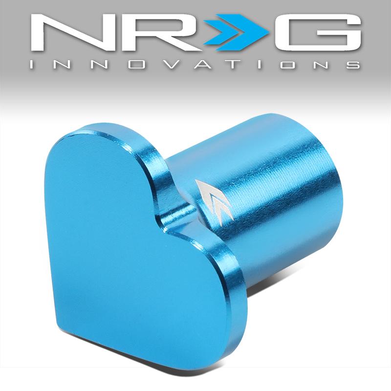 NRG Innovations, 89-98 Nissan 240SX Aluminum E-Brake Release Drift Button - DB-H001BL