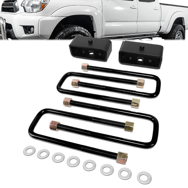 J2 Engineering, 95-22 Toyota Tacoma 2 in. Rear Lift Block Kit (2WD, 4WD)