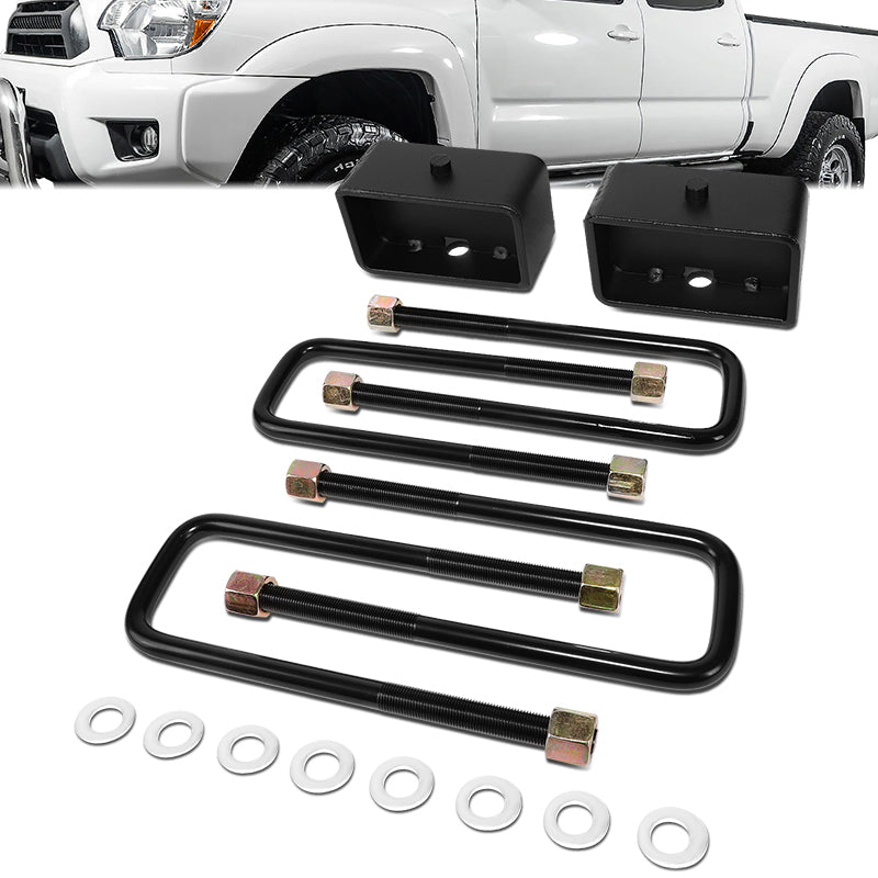 J2 Engineering, 95-22 Toyota Tacoma 3 in. Rear Lift Block Kit (2WD, 4WD)