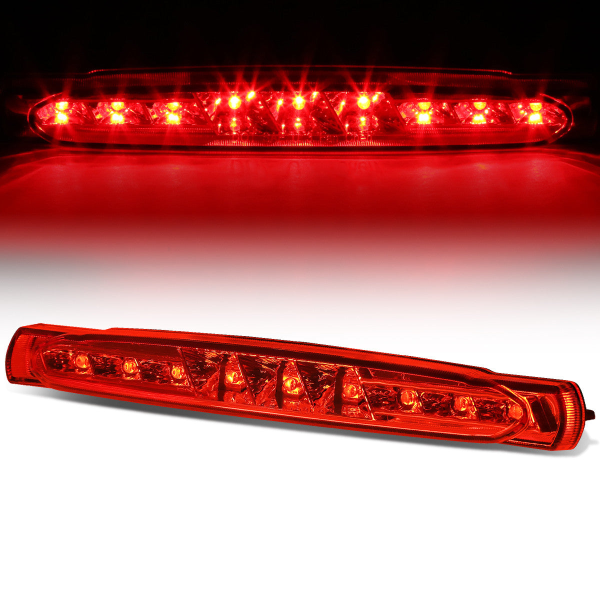 Nuvision Lighting, 97-04 Chevy Corvette LED 3rd Brake Light - Red Lens