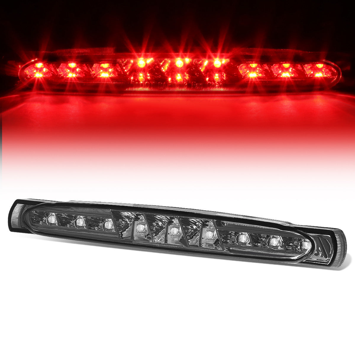 Nuvision Lighting, 97-04 Chevy Corvette LED 3rd Brake Light - Smoked Lens