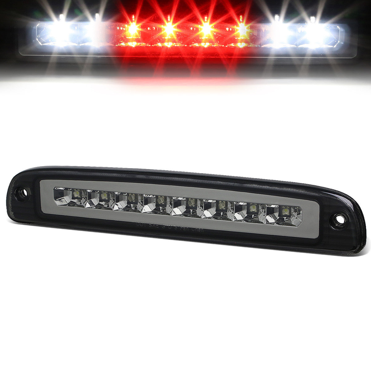 Nuvision Lighting, 97-07 Dodge Dakota LED 3rd Brake Light+Cargo Lamp - Smoked Lens