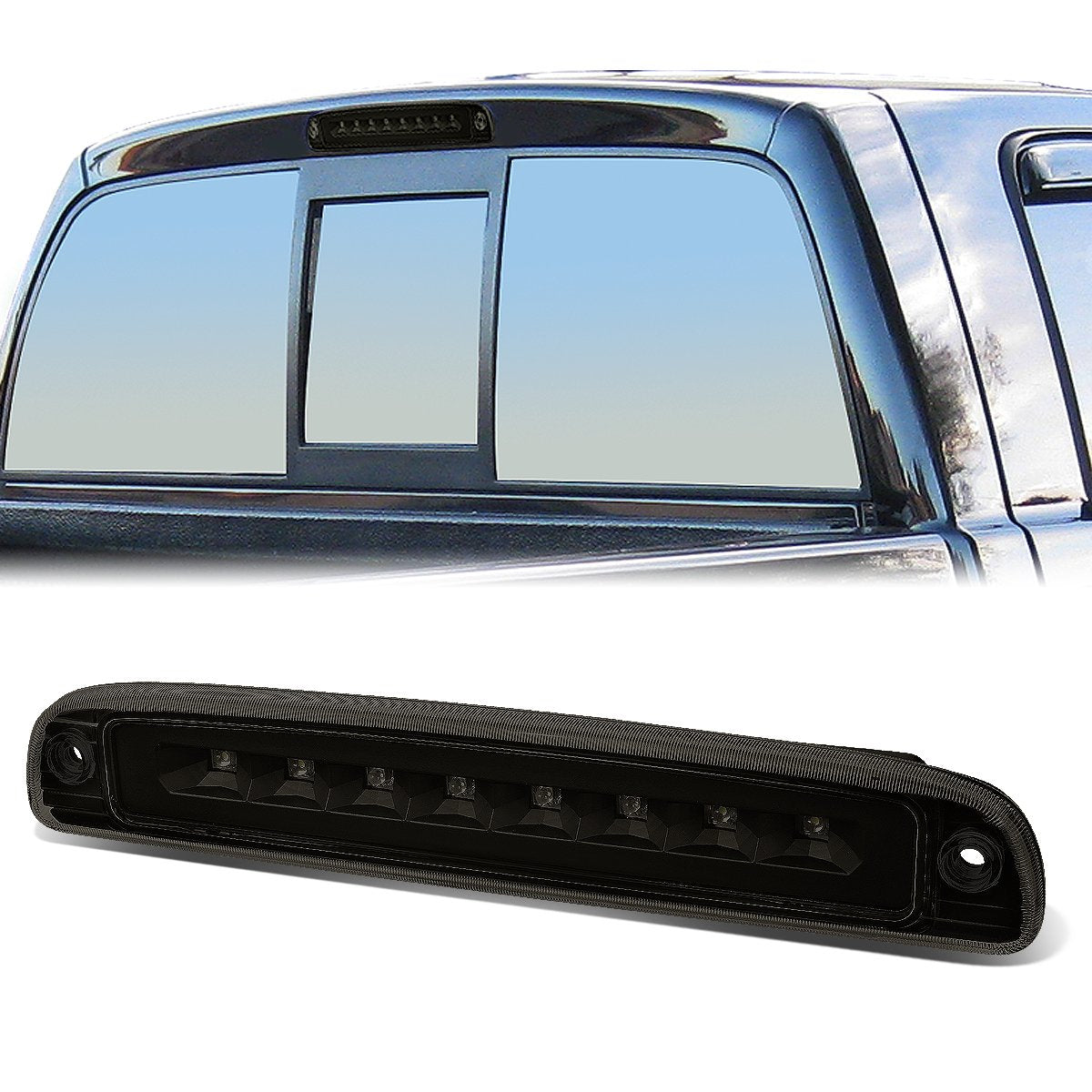 Nuvision Lighting, 97-07 Dodge Dakota LED 3rd Brake Light+Cargo Lamp - Tinted Lens