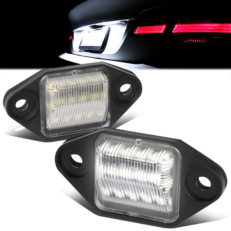 Nuvision Lighting, 99-02 Ford E150 E250 E350 Econoline White LED License Plate Lights