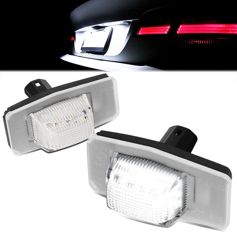 Nuvision Lighting, 99-05 Mazda Miata MX-5 01-07 Ford Escape White LED License Plate Lights