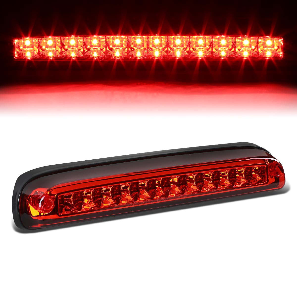 Nuvision Lighting, 99-16 Ford F250 F350 F450 F550 Super Duty 93-11 Ranger LED 3rd Brake Light - Red