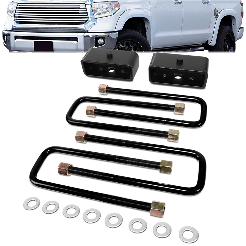 J2 Engineering, 99-21 Toyota Tundra 2 in. Rear Lift Block Kit (2WD, 4WD)