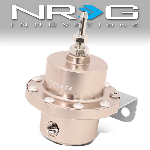 NRG Innovations, Adjustable Fuel Pressure Regulator - Aluminum - FRG-200TI