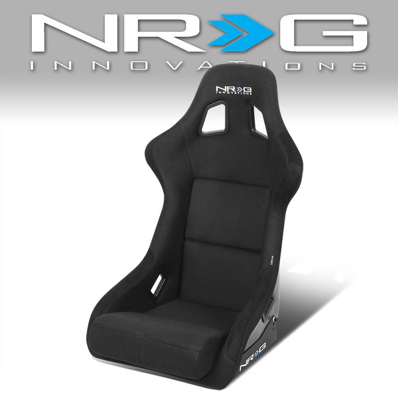 NRG Innovations, Carbon Fiber Back Fixed Position Bucket Racing Seat - RSC-302CF-SL