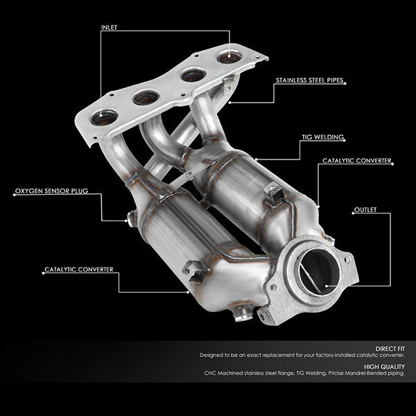 CAAP, Factory Replacement Catalytic Converter 01-03 Toyota RAV4 2.0L