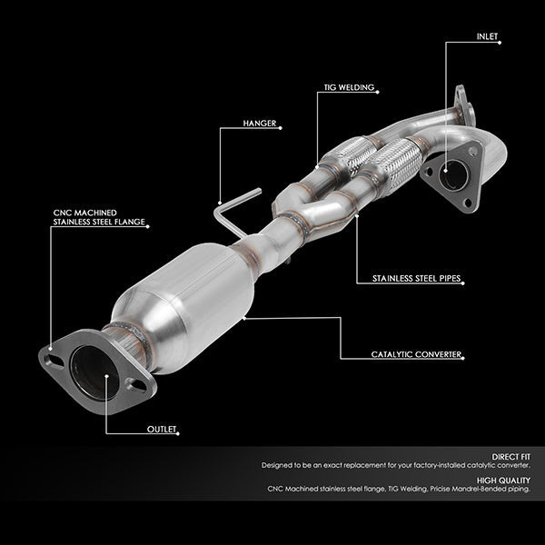 CAAP, Factory Replacement Catalytic Converter 03-07 Nissan Murano 3.5L Y-Pipe