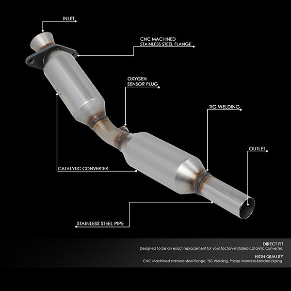 CAAP, Factory Replacement Catalytic Converter 03-08 Toyota Corolla Matrix Pontiac Vibe 1.8L