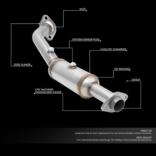 CAAP, Factory Replacement Catalytic Converter 03-11 Honda Element 2.4L