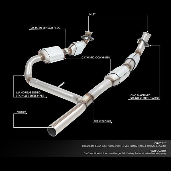 CAAP, Factory Replacement Catalytic Converter 04-06 Ford F150 / 2006 Lincoln Mark LT 5.4L 4WD