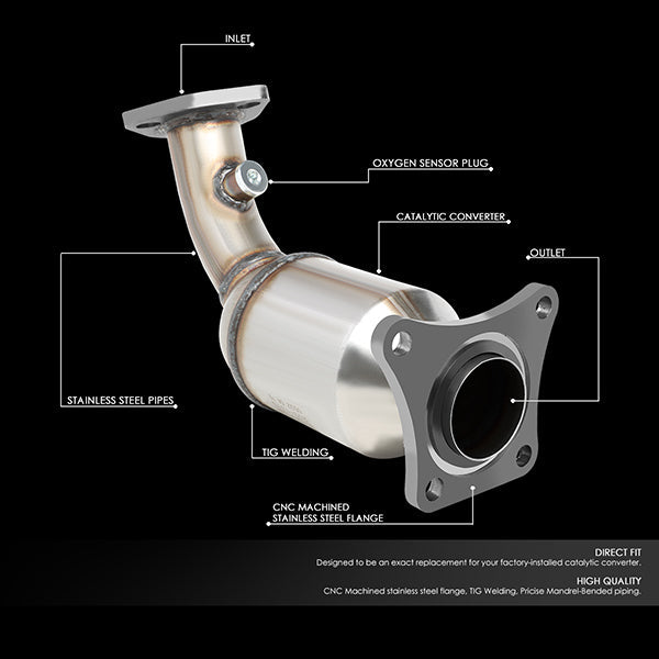CAAP, Factory Replacement Catalytic Converter 04-06 Nissan Maxima Altima V6 5-Speed AT