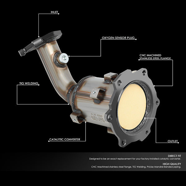 CAAP, Factory Replacement Catalytic Converter 04-08 Nissan Maxima 02-06 Altima 03-07 Murano V6