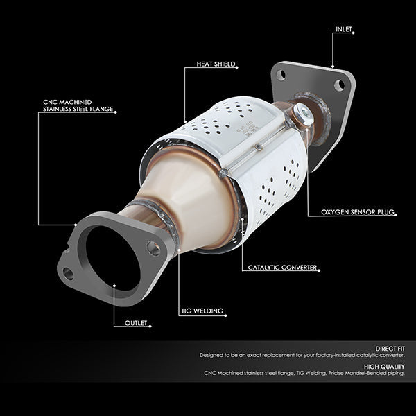 CAAP, Factory Replacement Catalytic Converter 05-16 Nissan Frontier 05-12 Pathfinder 4.0L V6