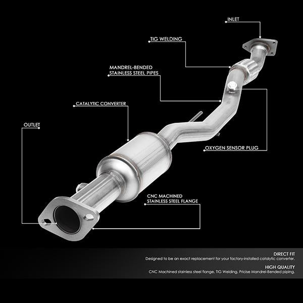 CAAP, Factory Replacement Catalytic Converter 07-15 Nissan Altima 2.5L (Exclude Hybrid Models)