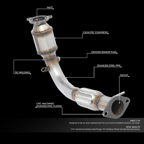 CAAP, Factory Replacement Catalytic Converter10-15 GMC Terrain Chevy Equinox 2.4L