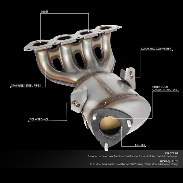 CAAP, Factory Replacement Catalytic Converter11-16 Chevy Cruze/Limited 12-17 Sonic 1.8L