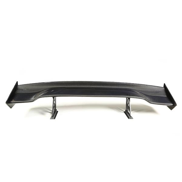 NRG Innovations, GT Style Carbon Fiber Rear Spoiler w/Brackets - CARB-A590