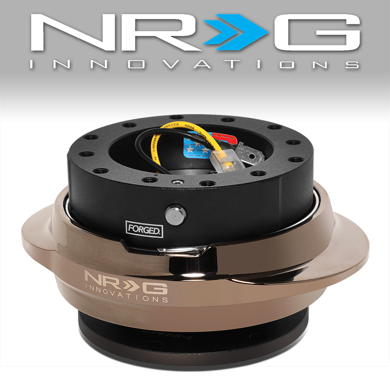 NRG Innovations, Gen 2.2 Aluminum Steering Wheel Quick Release Adapter - SRK-220BKC