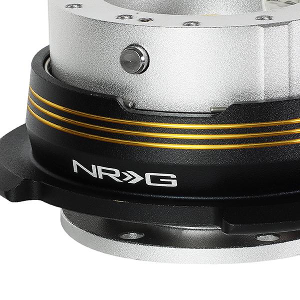 NRG Innovations, Gen 2.9 Aluminum Steering Wheel Quick Release - SRK-290SL-BK-CG