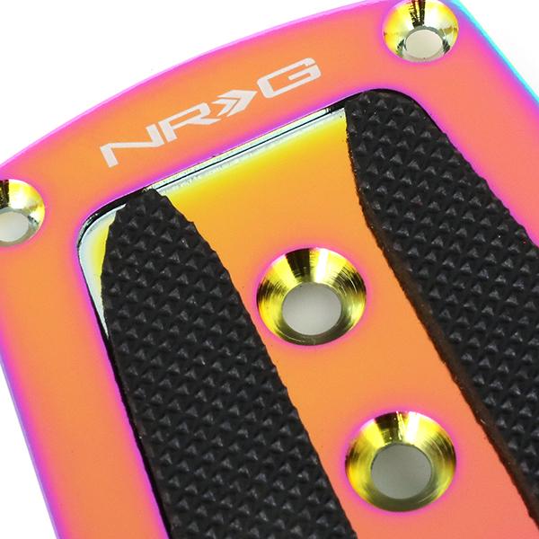 NRG Innovations, MT Manual Transmission Pedal Pad Cover Plates - Aluminum - PDL-200MC