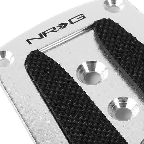 NRG Innovations, MT Manual Transmission Pedal Pad Cover Plates - Aluminum - PDL-200SL