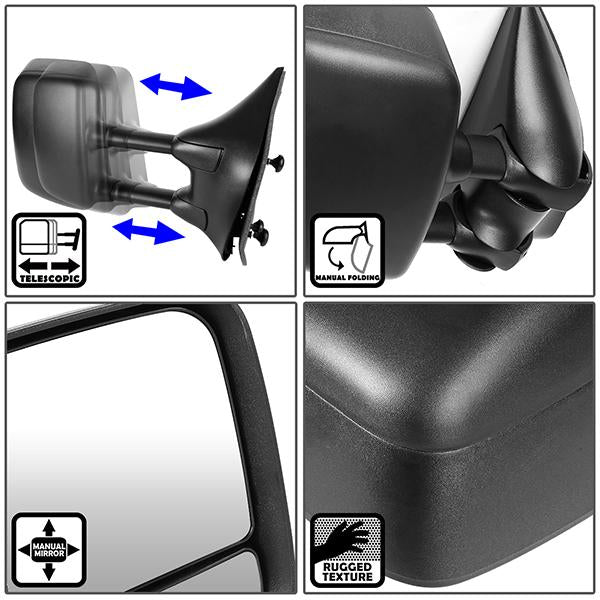 CAAP, Manual Towing Mirror (Right)05-15 Nissan Frontier