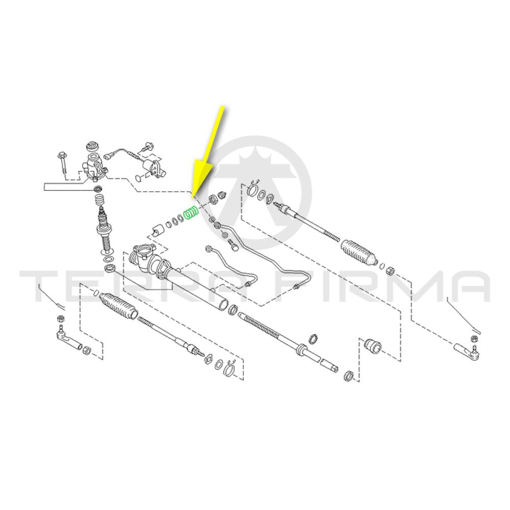 Nissan, Nissan Skyline R32 All R33 GTR Power Steering Gear Spring 25.67mm