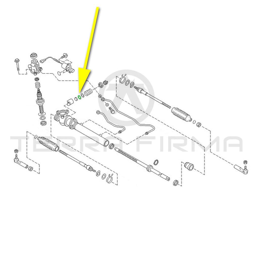 Nissan, Nissan Skyline R32 All R33 GTR Power Steering Spring Retainer