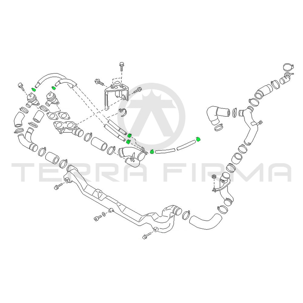 Nissan, Nissan Skyline R32 All R33 R34 GTR Blow Off Valve (BOV) Hose Clamp RB26/20