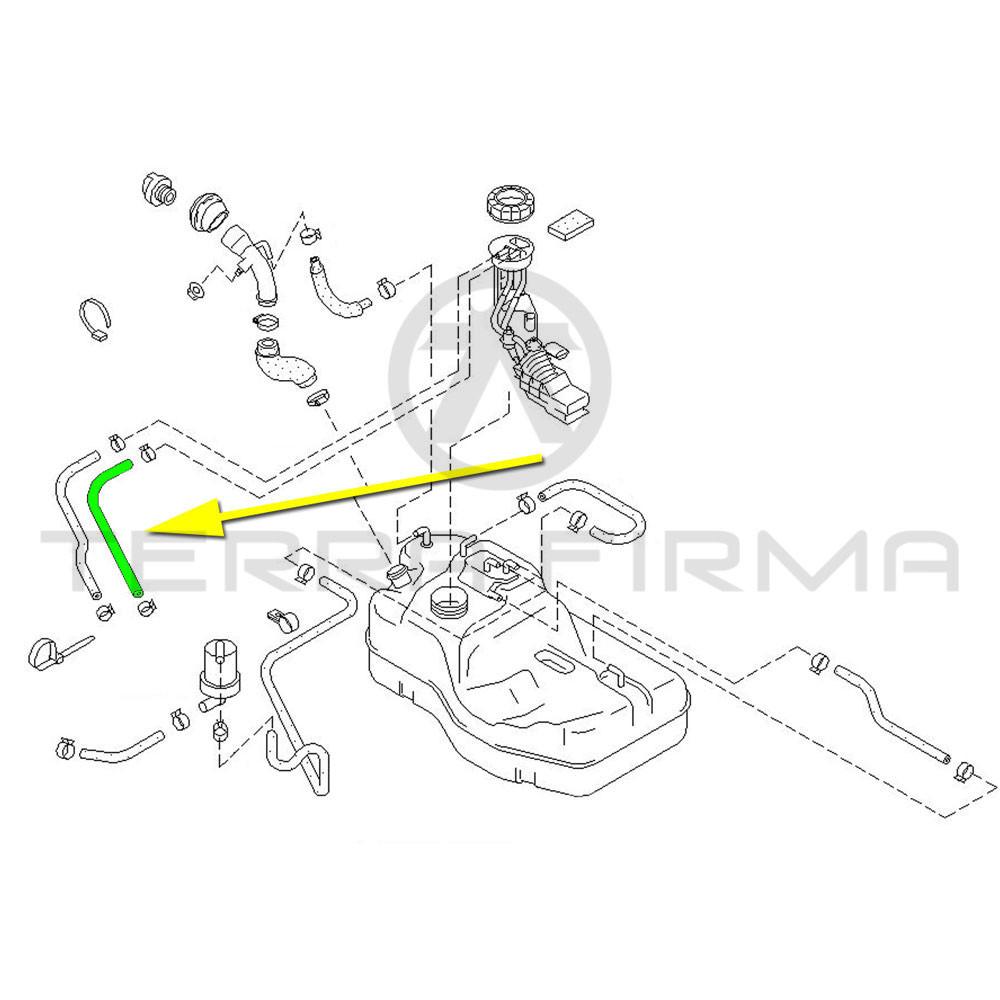 Nissan, Nissan Skyline R32 R33 Fuel Tank Fuel Hose