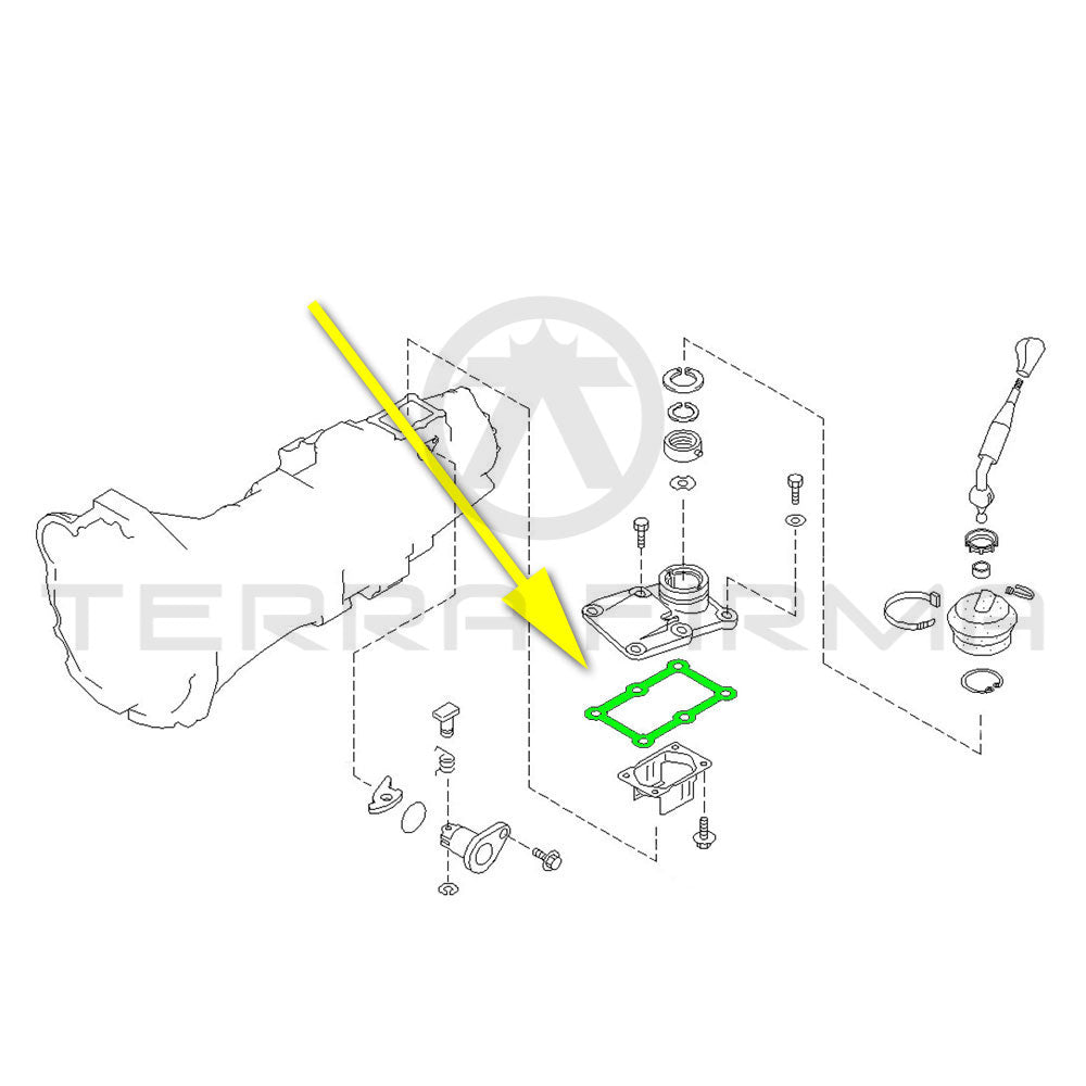 Nissan, Nissan Skyline R32 R33 GTR/GTS4 5-Speed Manual Transmission Shift Cover Gasket