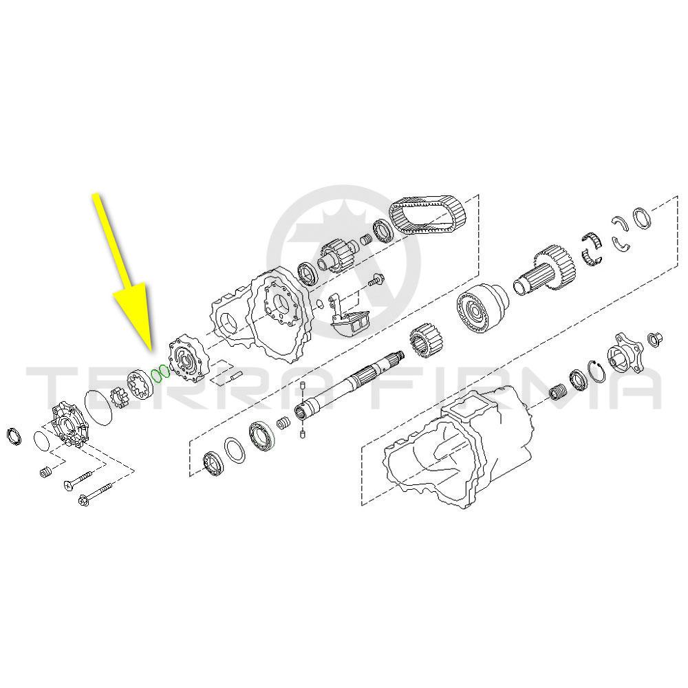 Nissan, Nissan Skyline R32 R33 R34 5-Speed Ring Seal (All Wheel Drive)