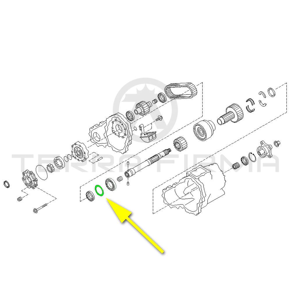 Nissan, Nissan Skyline R32 R33 R34 5-Speed Transfer Drive Shim Option T=0.60 (All Wheel Drive)