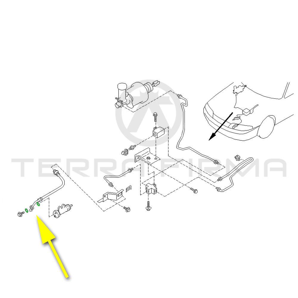 Nissan, Nissan Skyline R32 R33 R34 Clutch Hose Gasket